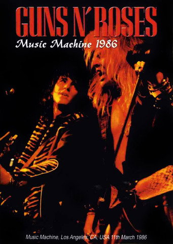 Guns N' Roses:  Live at the Music Machine - Los Angeles, CA movie poster