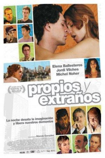 Propios y extraños movie poster