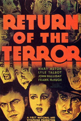 Return of the Terror movie poster