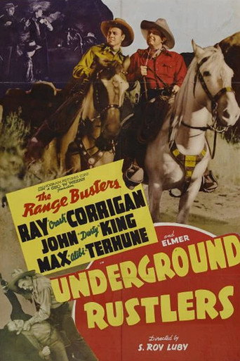 Underground Rustlers movie poster