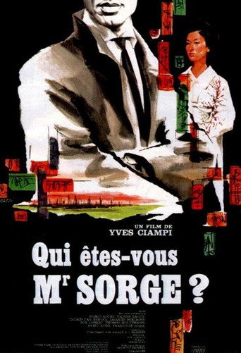 Who Are You, Mr. Sorge? movie poster