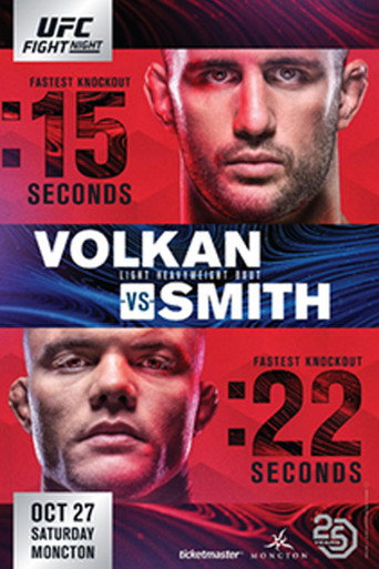 UFC Fight Night 138: Volkan vs. Smith movie poster