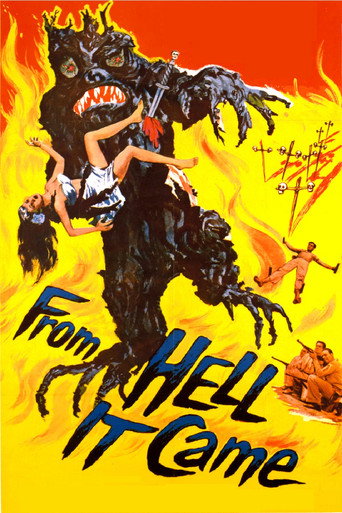 From Hell It Came movie poster