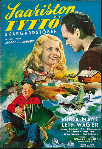 Saariston tyttö movie poster