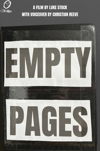 Empty Pages movie poster