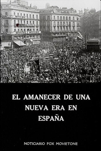 El amanecer de una nueva era en España movie poster