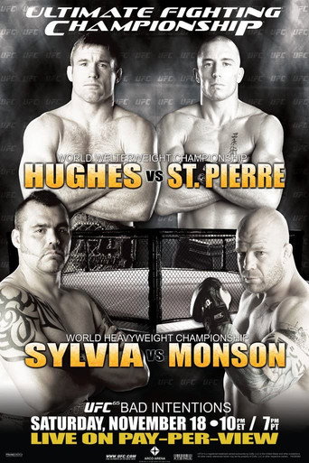 UFC 65: Bad Intentions movie poster