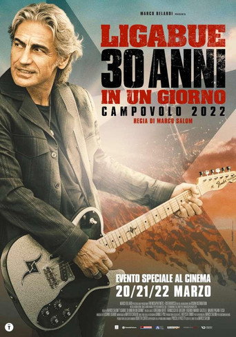 Ligabue – 30 anni in un giorno movie poster