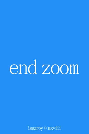 End Zoom movie poster