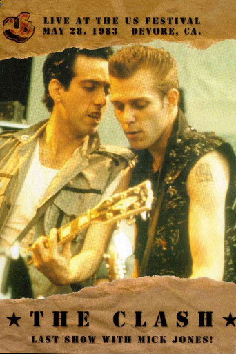 The Clash: Live at the US Festival in San Bernardino movie poster