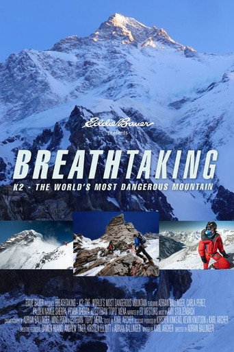 Breathtaking K2: The World's Most Dangerous Mountain movie poster