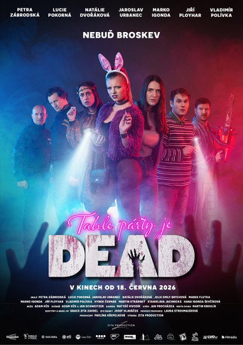 This party is DEAD movie poster