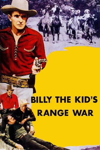 Billy the Kid's Range War movie poster