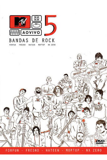 MTV Ao Vivo: 5 Bandas De Rock movie poster