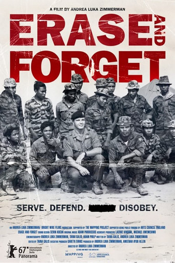 Erase and Forget movie poster