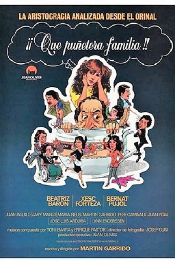 Qué puñetera familia movie poster