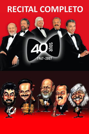 Recital 40 años movie poster
