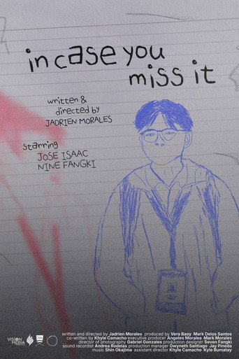 in case you miss it movie poster