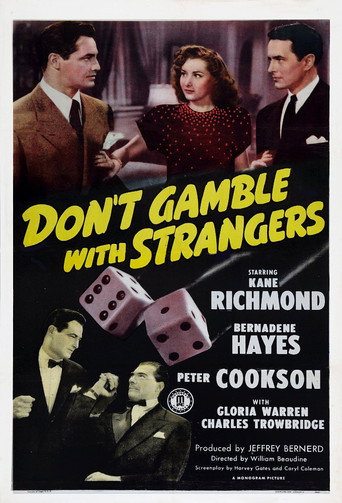 Don't Gamble with Strangers movie poster
