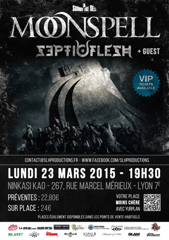 Moonspell - Ninkasi Kao, France movie poster
