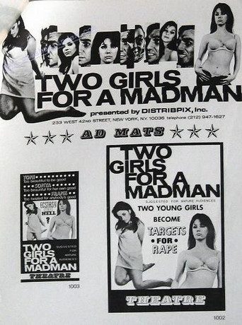 Two Girls for a Madman movie poster