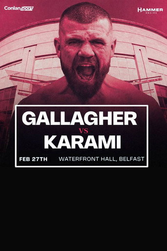 Paddy Gallagher vs. Bahadur Karami movie poster
