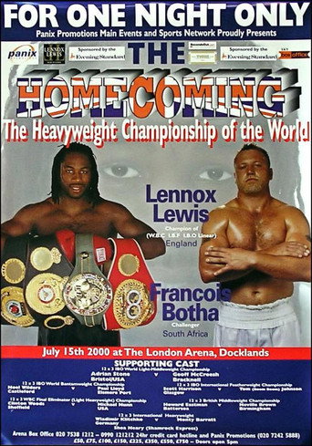 Lennox Lewis vs. Francois Botha movie poster