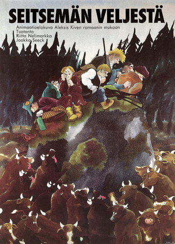 Seitsemän veljestä movie poster