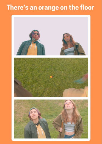 There's an orange on the ground movie poster
