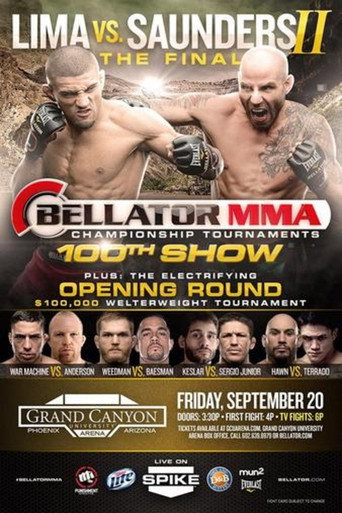 Bellator 100: Lima vs. Saunders movie poster