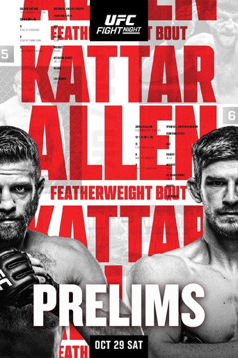 UFC Fight Night 213: Kattar vs. Allen movie poster