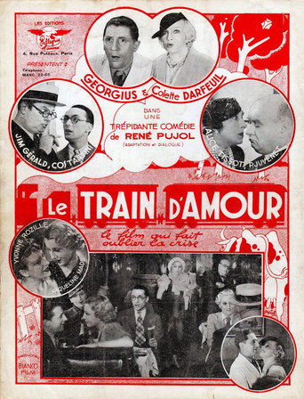 Le train d'amour movie poster