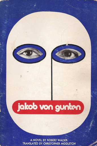 Jakob von Gunten movie poster