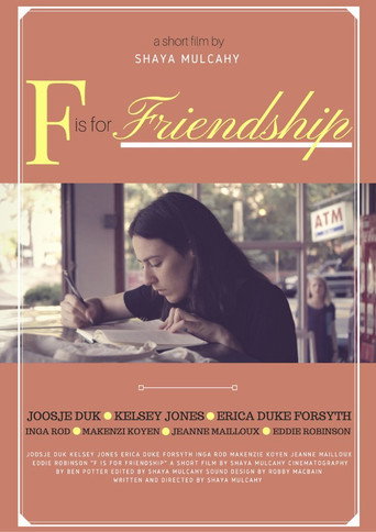 F Is for Friendship movie poster