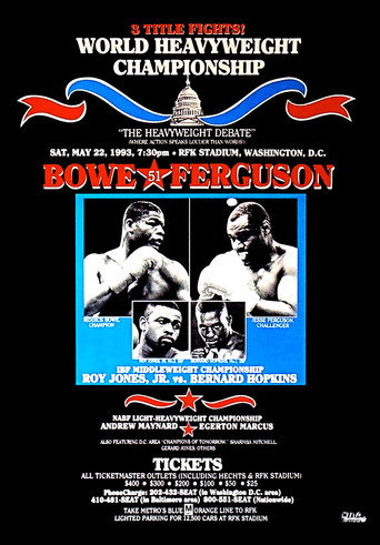 Riddick Bowe vs. Jesse Ferguson movie poster