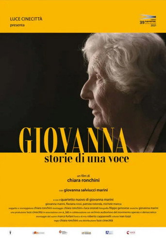 Giovanna, storie di una voce movie poster