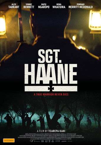 Sgt. Haane movie poster