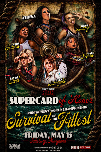 ROH Supercard of Honor 2026 movie poster