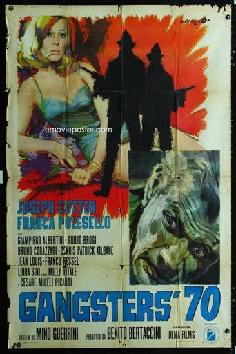 Gangsters '70 movie poster