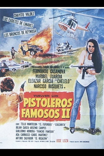Pistoleros Famosos II movie poster