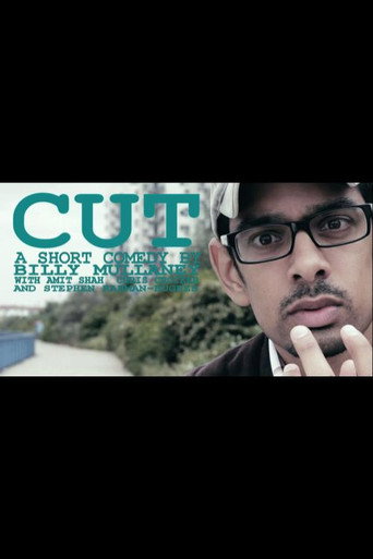 Cut movie poster