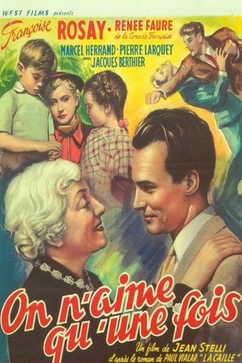 One Only Loves Once movie poster