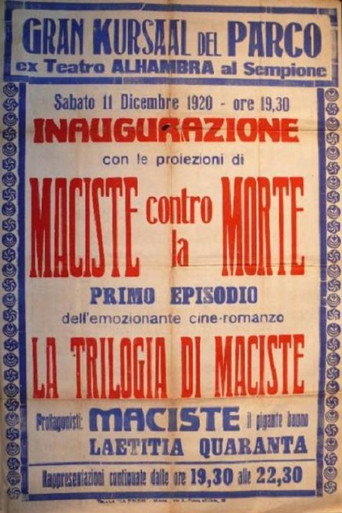 La trilogia di Maciste movie poster