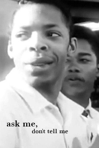 Ask Me, Don't Tell Me movie poster