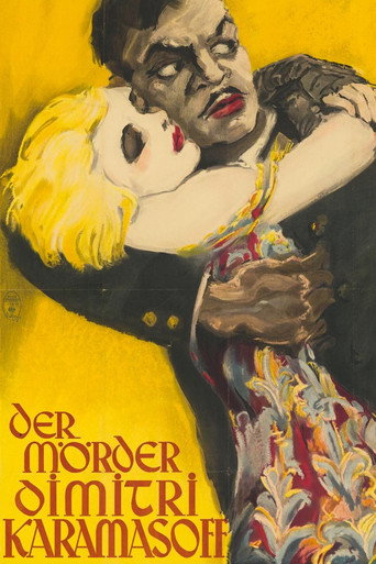 The Murderer Dmitri Karamazov movie poster