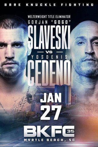 BKFC 35: Cedeno vs. Slaveski movie poster