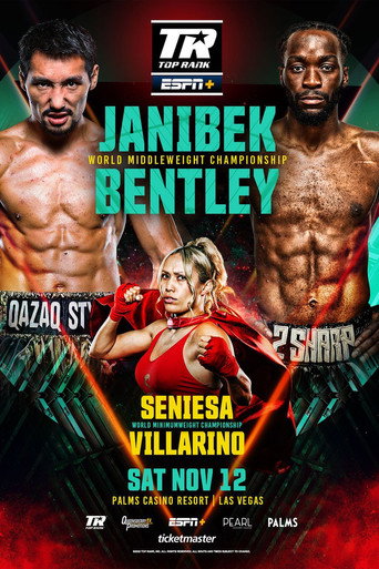 Janibek Alimkhanuly vs. Denzel Bentley movie poster