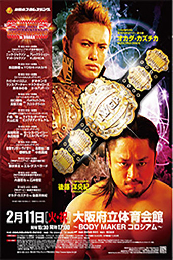 NJPW The New Beginning in Osaka 2014 movie poster