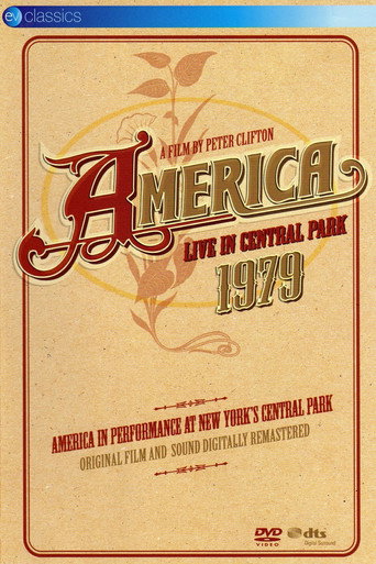 America - Live in Central Park 1979 movie poster