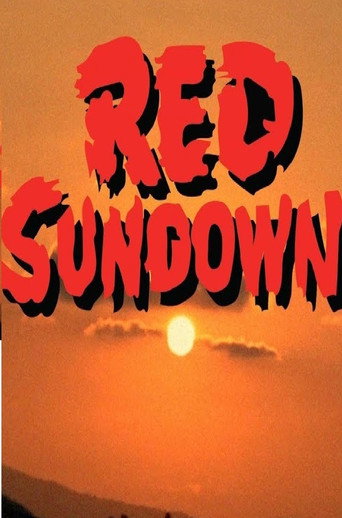 Red Sundown movie poster